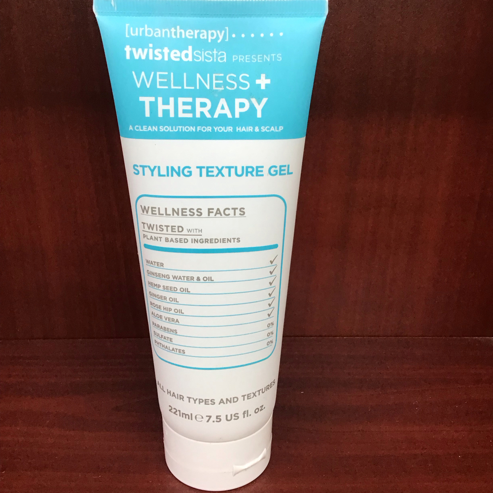 Twisted Sista Wellness Therapy Styling Texture Gel 7.5‎ oz BRAND NEW
